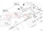 DUCATI Scrambler Flat Track Pro REAR BRAKE SYSTEM [MOD:SCR800FP]