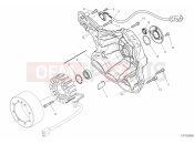 DUCATI Scrambler Full Throttle GENERATOR COVER [MOD:SCR800FT;XST:EUR]