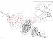 DUCATI Scrambler Full Throttle FRONT FORK [MOD:SCR800FT;XST:EUR,TWN]