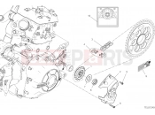 DUCATI 2021 Diavel 1260 S FRONT SPROCKET - CHAIN [MOD:DVL1260S]
