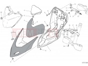 DUCATI 2021 Hypermotard 950 COWLING [MOD:HYM 950]