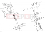 DUCATI 2021 Monster + STEERING ASSEMBLY [MOD:M937+]