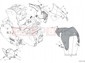 DUCATI 2021 Monster 821 HALF FAIRING [MOD:M 821]
