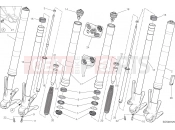 DUCATI 2021 Monster 1200 FRONT FORK [MOD:M 1200]