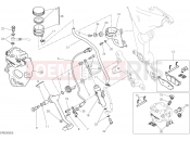 DUCATI 2021 Multistrada 950 REAR BRAKING SYSTEM [MOD:MS950]
