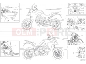DUCATI 2021 Multistrada 950 LABEL, WARNING [MOD:MS950;XST:JAP]