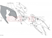 DUCATI 2021 Panigale V4 S REAR FAIRING [MOD:PANV4 S]