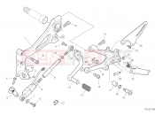 DUCATI 2021 Streetfighter V4 FOOTRESTS, LEFT [MOD:SFV4]