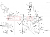 DUCATI 2021 Supersport 950 S REAR BRAKE SYSTEM [MOD:SS 950 S]