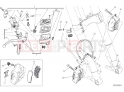 DUCATI 2021 XDiavel Black Star FRONT BRAKE SYSTEM [MOD:XDVLTOP]