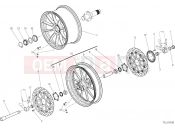 DUCATI 2021 XDiavel Black Star WHEELS [MOD:XDVLTOP]