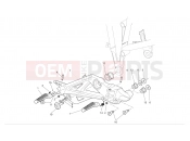 DUCATI 2006 Multistrada 620 R.h. footrests