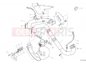 DUCATI 2020 Hypermotard 950 Exhaust Manifold