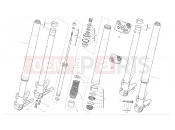 Front forks - Ducati Streetfighter 848 2012