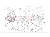 Exhaust system - Ducati Streetfighter 848 2012