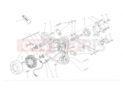 Water pump-altr-side - Ducati Streetfighter 848 2012