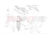 Rear suspension - Ducati Streetfighter 848 2012