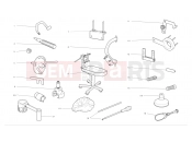 Workshop service tools - Ducati Streetfighter 848 2012