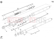 DUCATI 2004 Sporttouring ST3 FRONT FORK » FRONT SUSPENSION