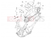PIAGGIO Beverly 350 IE ABS Helmet huosing - Undersaddle