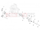 PIAGGIO Beverly 350 IE ABS Rocking levers support unit