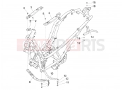 Frame/bodywork - Piaggio BV 350 IE ABS (USA / CA) 2020