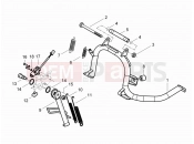 PIAGGIO BV 350 IE ABS (USA / CA) Stand/s