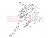 Crankcase cover - Crankcase cooling - Piaggio Liberty 150 2020
