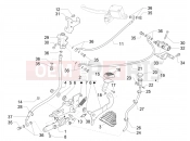 PIAGGIO MP3 500 MAXI Sport ABS Control pedals - Levers