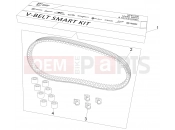 PIAGGIO MP3 500 MAXI Sport - Business - Advanced Transmission kit
