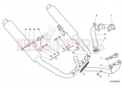 DUCATI 2004 Sporttouring ST4 S EXHAUST SYSTEM » EXHAUST SYSTEM
