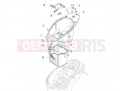 Helmet huosing - Undersaddle - Piaggio 1 Moped 2022
