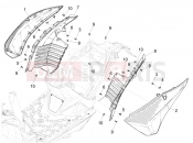 Side cover - Spoiler - Piaggio 1 Moped 2022