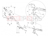 Handlebars - Master cil. - Piaggio Typhoon 125 4T 2V 2020