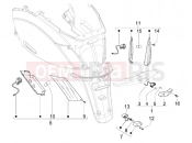 PIAGGIO Zip 100 4T (APAC) Rear headlamps - Turn signal lamps