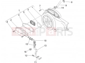 PIAGGIO Zip 100 4T (APAC) Secondary air box