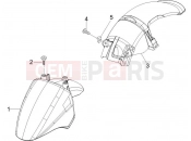 PIAGGIO Zip 100 4T (APAC) Wheel huosing - Mudguard
