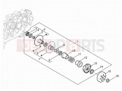 PIAGGIO Zip 50 4T Driven pulley
