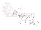 Driving pulley - Piaggio Zip 50 4T 2022