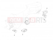 Selectors - Switches - Buttons - Piaggio Zip 50 4T 2022