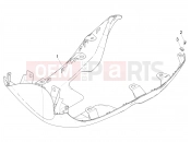 Side cover - Spoiler - Piaggio Zip 50 4T 2022