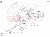 DUCATI 2004 Sporttouring ST4 S FOOTRESTS, LEFT » UNCLASSIFIED