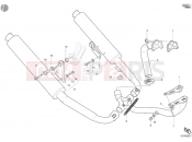 DUCATI 2004 Sporttouring ST4 S ABS EXHAUST SYSTEM » EXHAUST SYSTEM