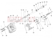 LH cylinder timing system I - Motoguzzi Audace 1400 Carbon ABS 2021