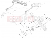 Rear lights - Motoguzzi Audace 1400 Carbon ABS 2021