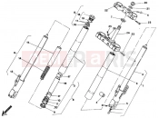 DUCATI 2003 Monster 400 FRONT FORK » FRONT SUSPENSION