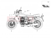 Decal - Motoguzzi V9 Bobber 850 2020