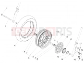 Front wheel - Motoguzzi V9 Bobber 850 2020