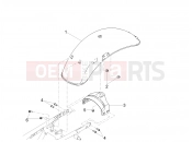Rear mudguard - Motoguzzi V9 Bobber 850 2020
