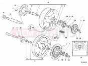 DUCATI 2003 Monster 400 WHEELS » FRONT WHEEL